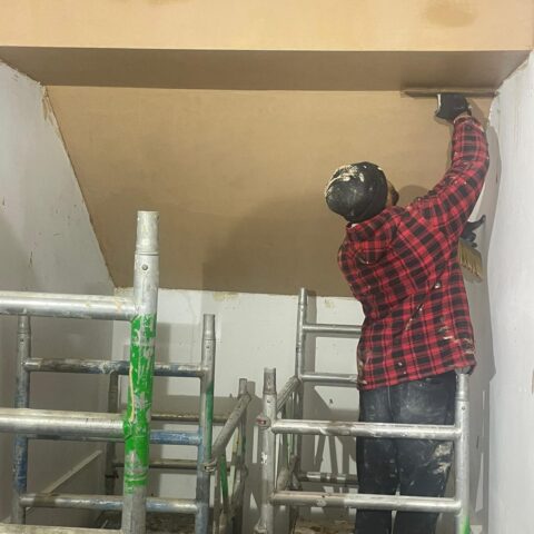 Staircase-Ceiling-Plastered-huntington